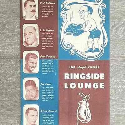 Vintage menu from the Menu Gallery collection