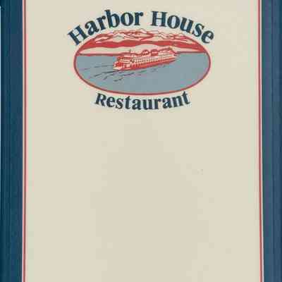Vintage menu from the Menu Gallery collection